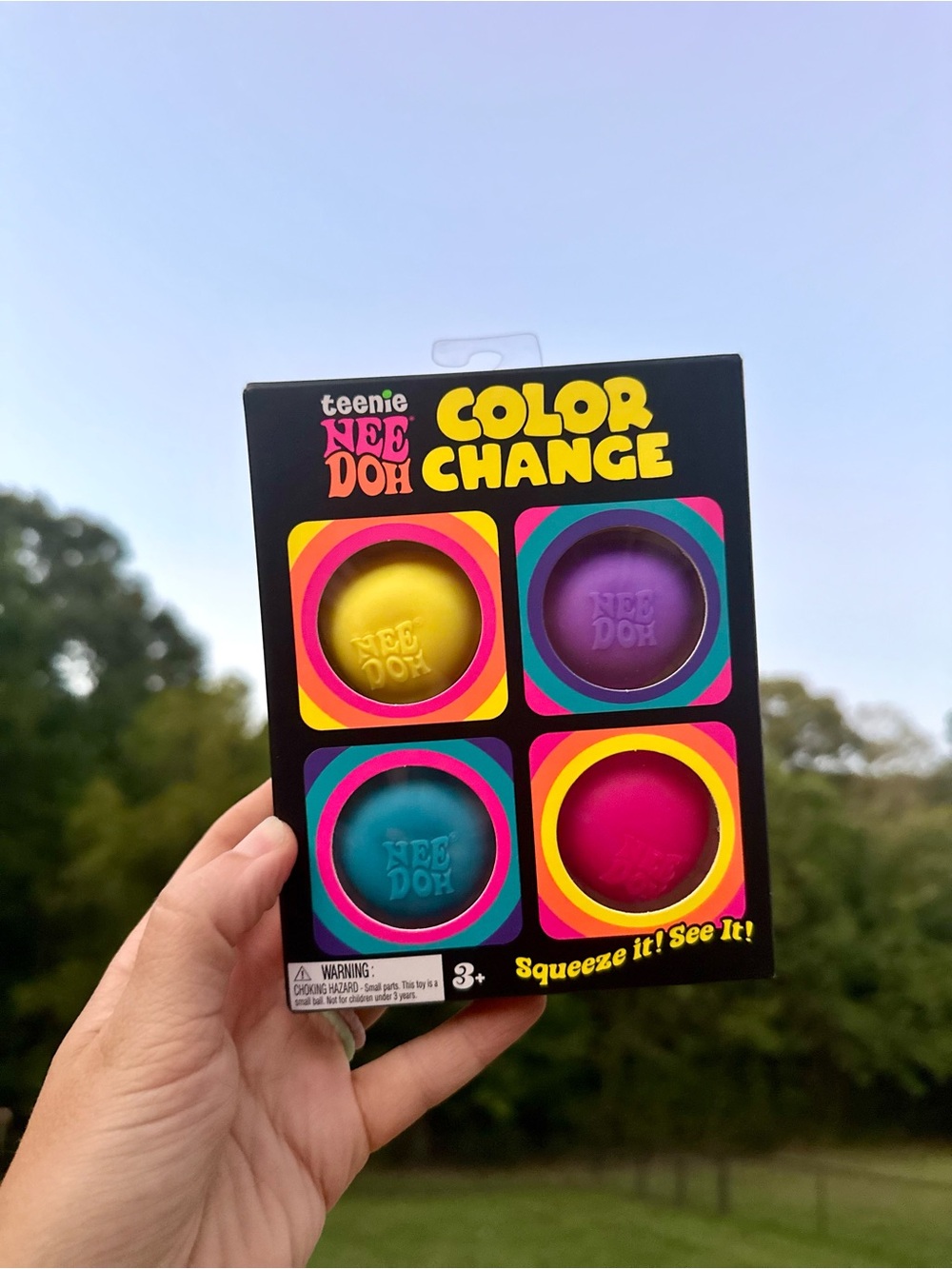 Needoh Color Change Glob 4-pack. Authentic Schylling